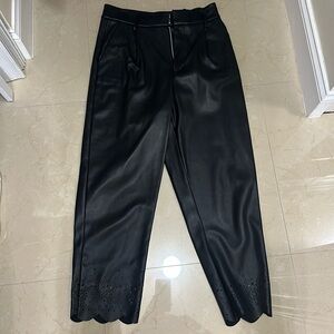 International Concepts high waisted, leather style pants